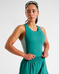 RUNSeries Pocket Race Tank Sea Green