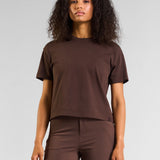 All-Day-Wear Box Tee Espresso
