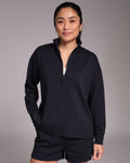 All-Day-Wear Half Zip Sweatshirt Outerspace Navy