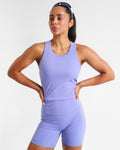 RUNSeries Pocket Race Tank Lavender Dusk