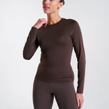 Base Soft Long Sleeve T-Shirt Espresso