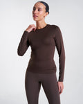 Base Soft Long Sleeve T-Shirt Espresso