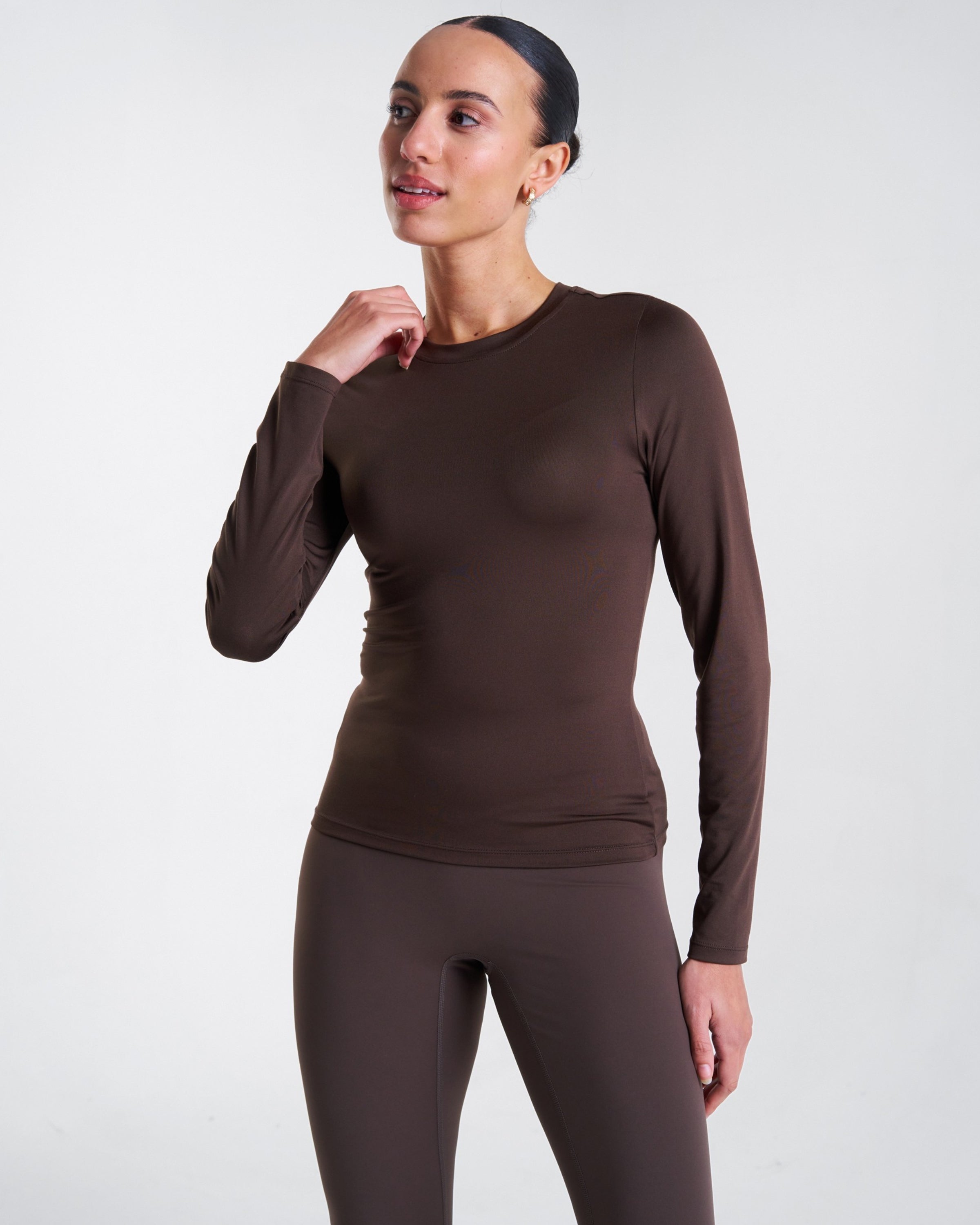 Base Soft Long Sleeve T-Shirt Espresso