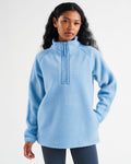 Ascend Quarter Zip Fleece Cloud Blue