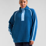 Ascend 1/4 Zip Fleece Dark Blue