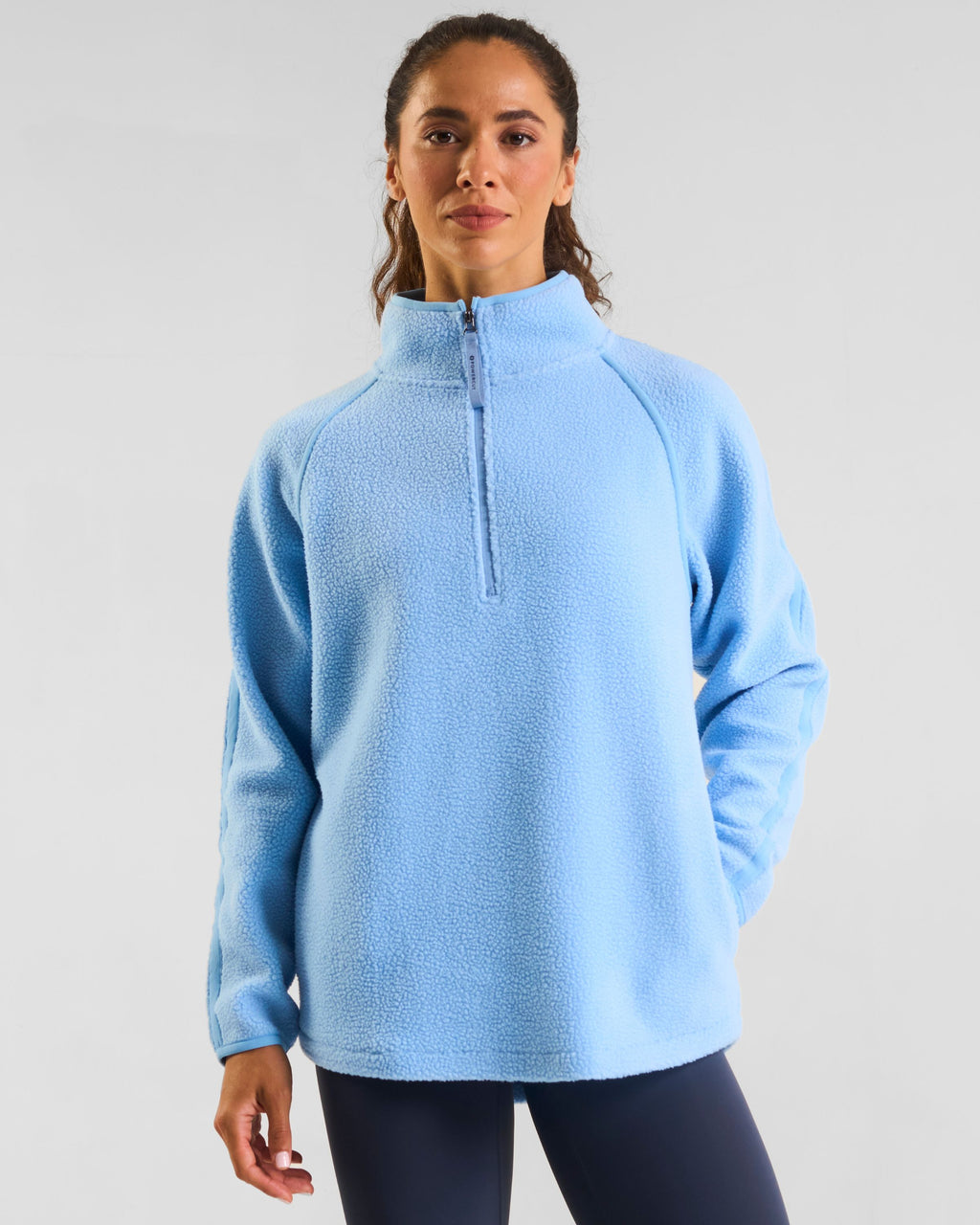 Ascend 1/4 Zip Fleece Cloud Blue