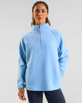 Ascend 1/4 Zip Fleece Cloud Blue