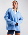 Rugby Polo Sweatshirt Sky Blue