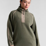Ascend 1/4 Zip Fleece Dusty Olive