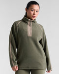 Ascend 1/4 Zip Fleece Dusty Olive