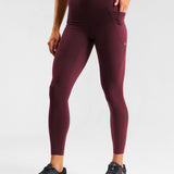 Sculpt High-Waisted Leggings Cherry Lacquer