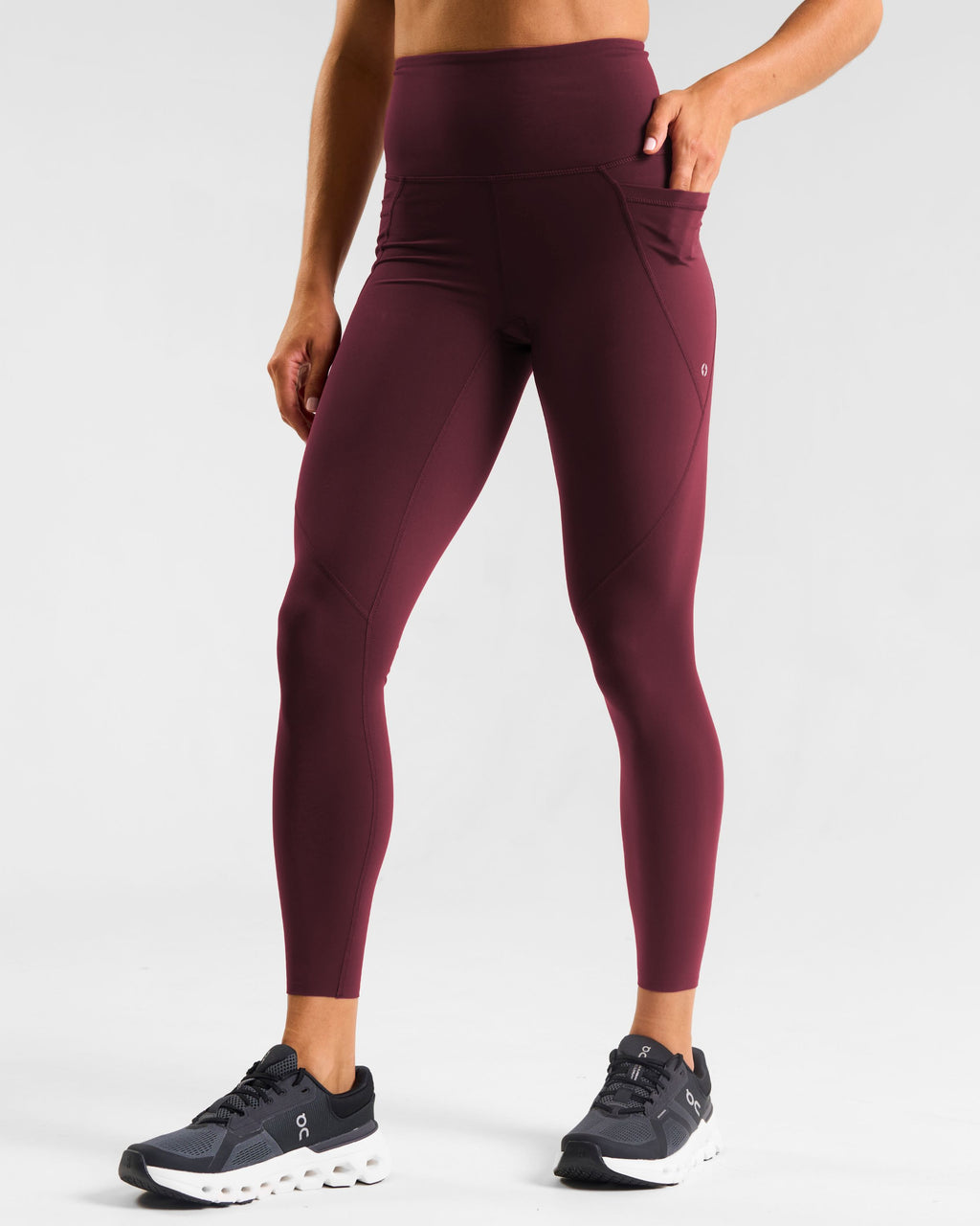 Sculpt High-Waisted Leggings Cherry Lacquer