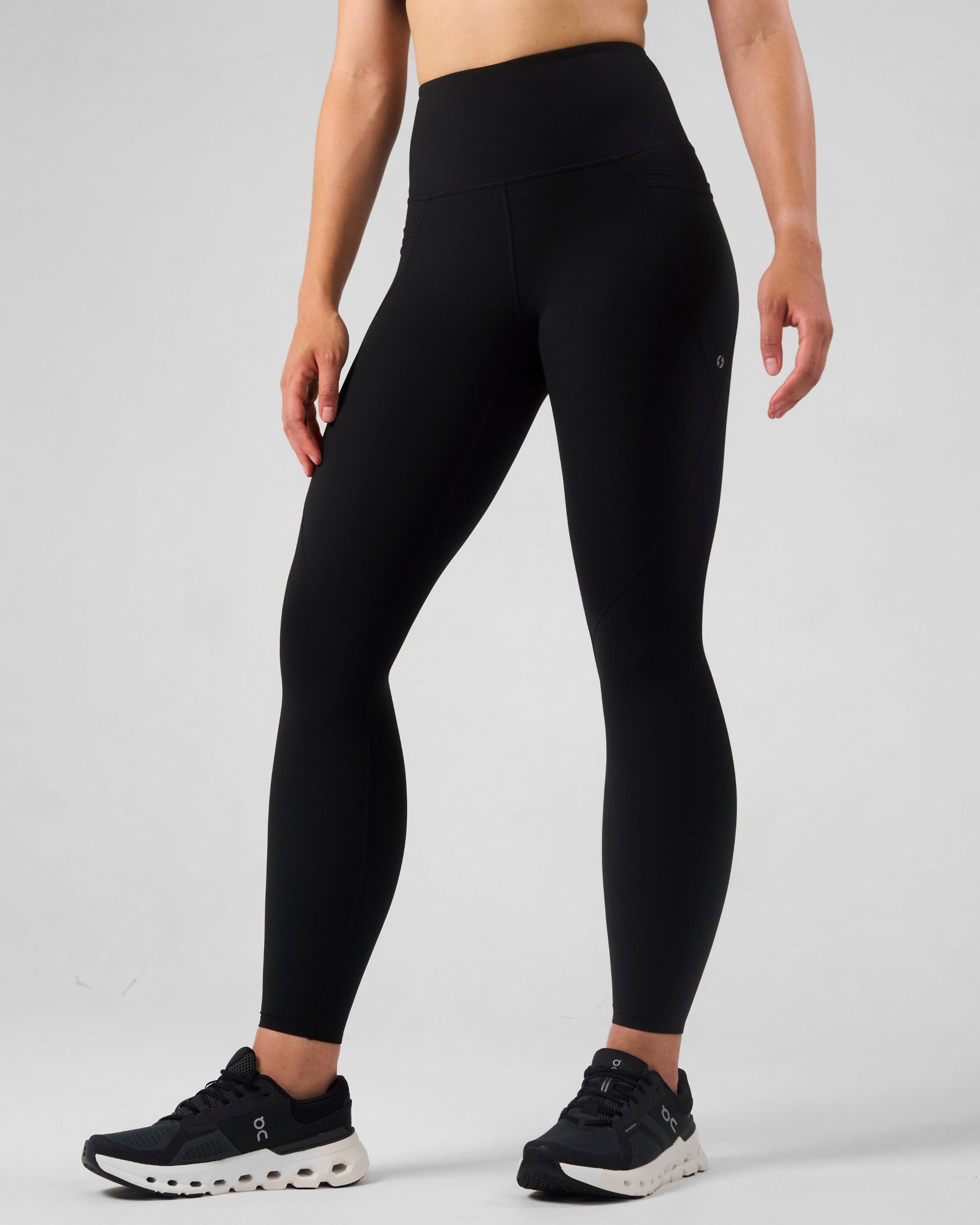 Sculpt High-Waisted Leggings Black – POWERCUT® - Main Image