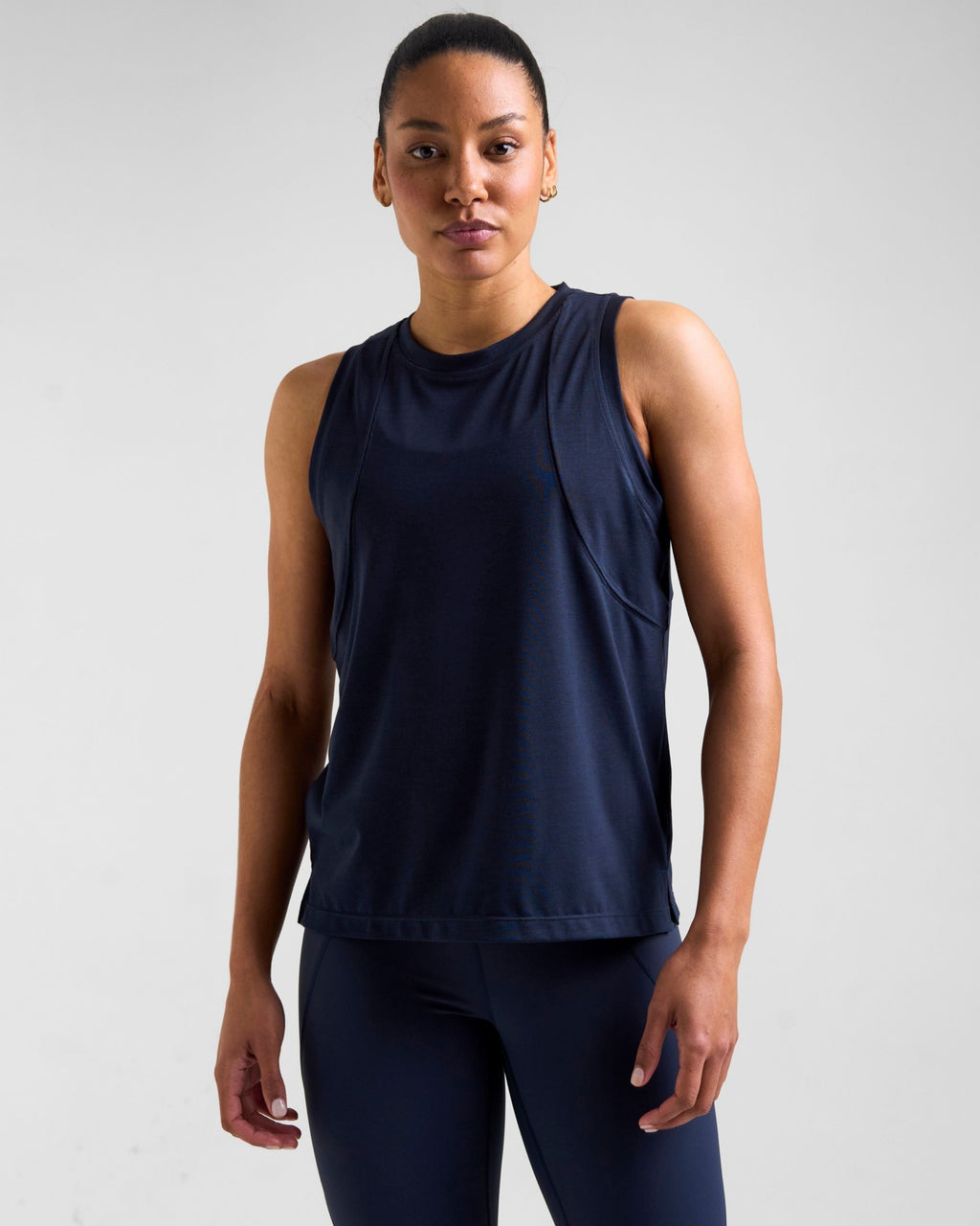 Core Lyocell Blend Active Vest Outerspace Navy