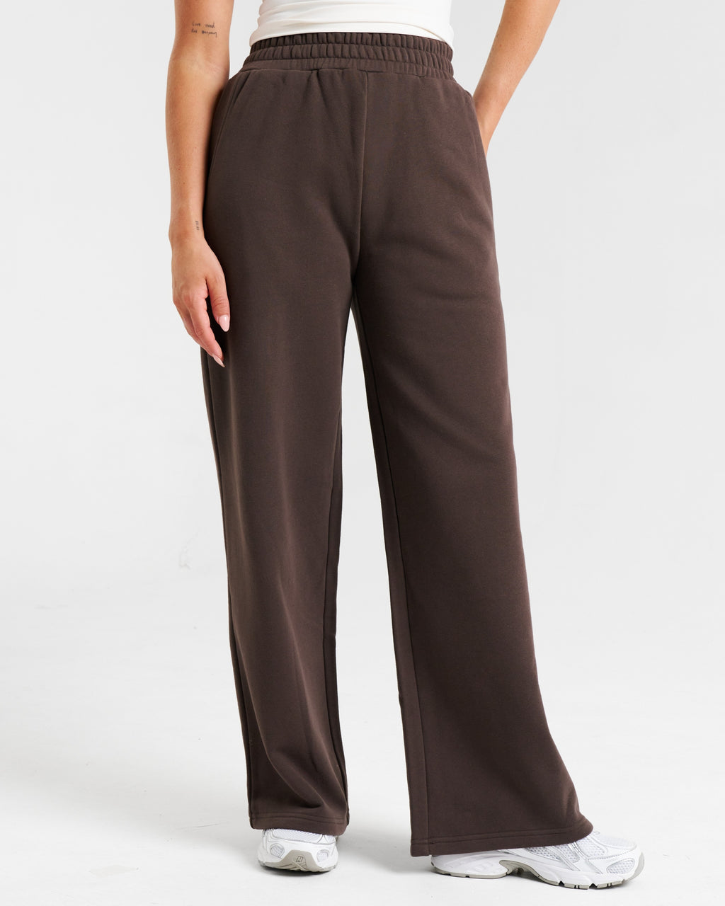 Clubhouse Relaxed Straight Leg Joggers Espresso