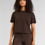 All-Day-Wear Box Tee Espresso