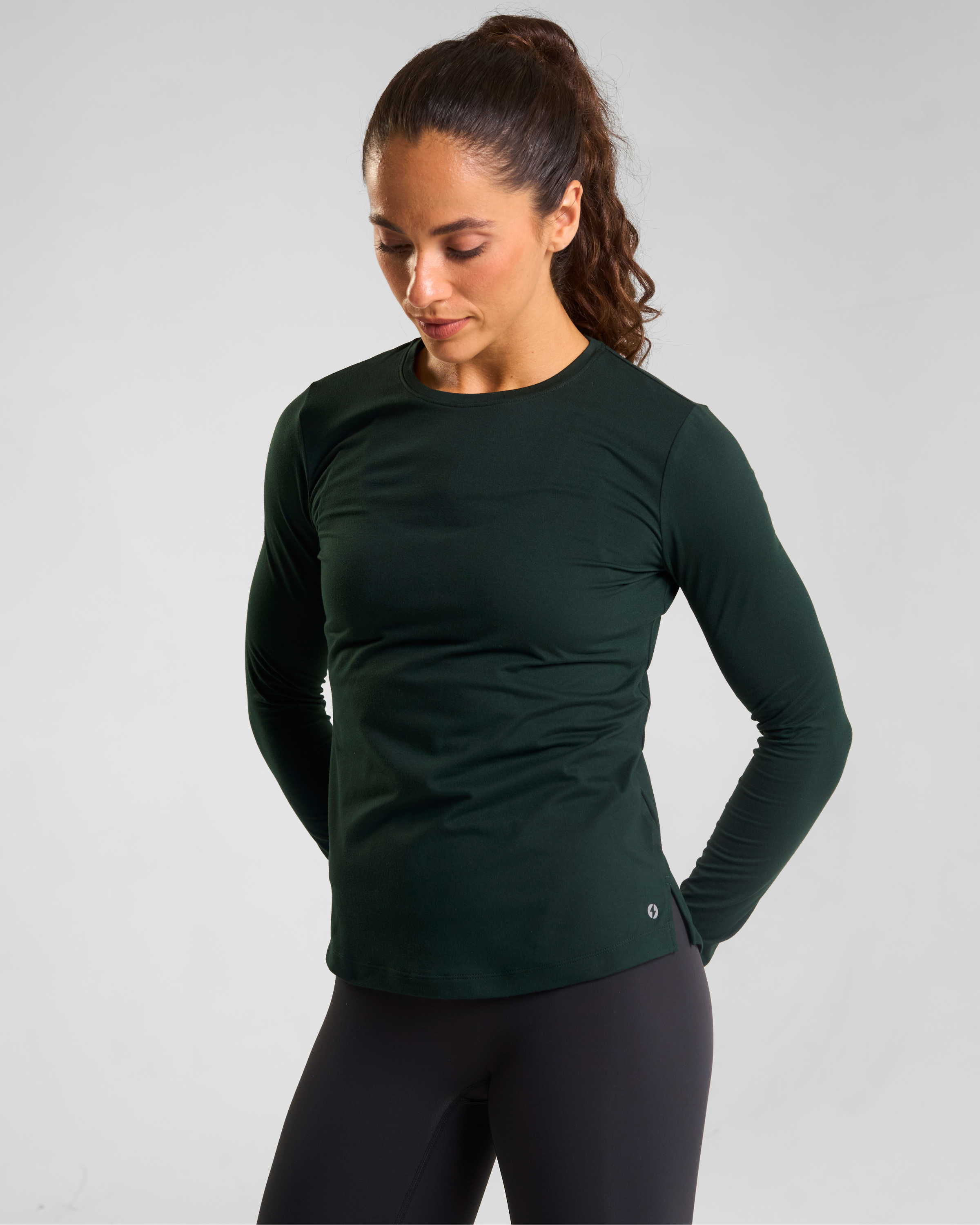 Core Long Sleeve Top Heritage Green