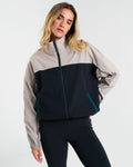 Legacy Piping Detail Woven Track Jacket Stone
