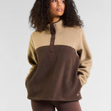 Ascend Half Snap Fleece Sandy Taupe