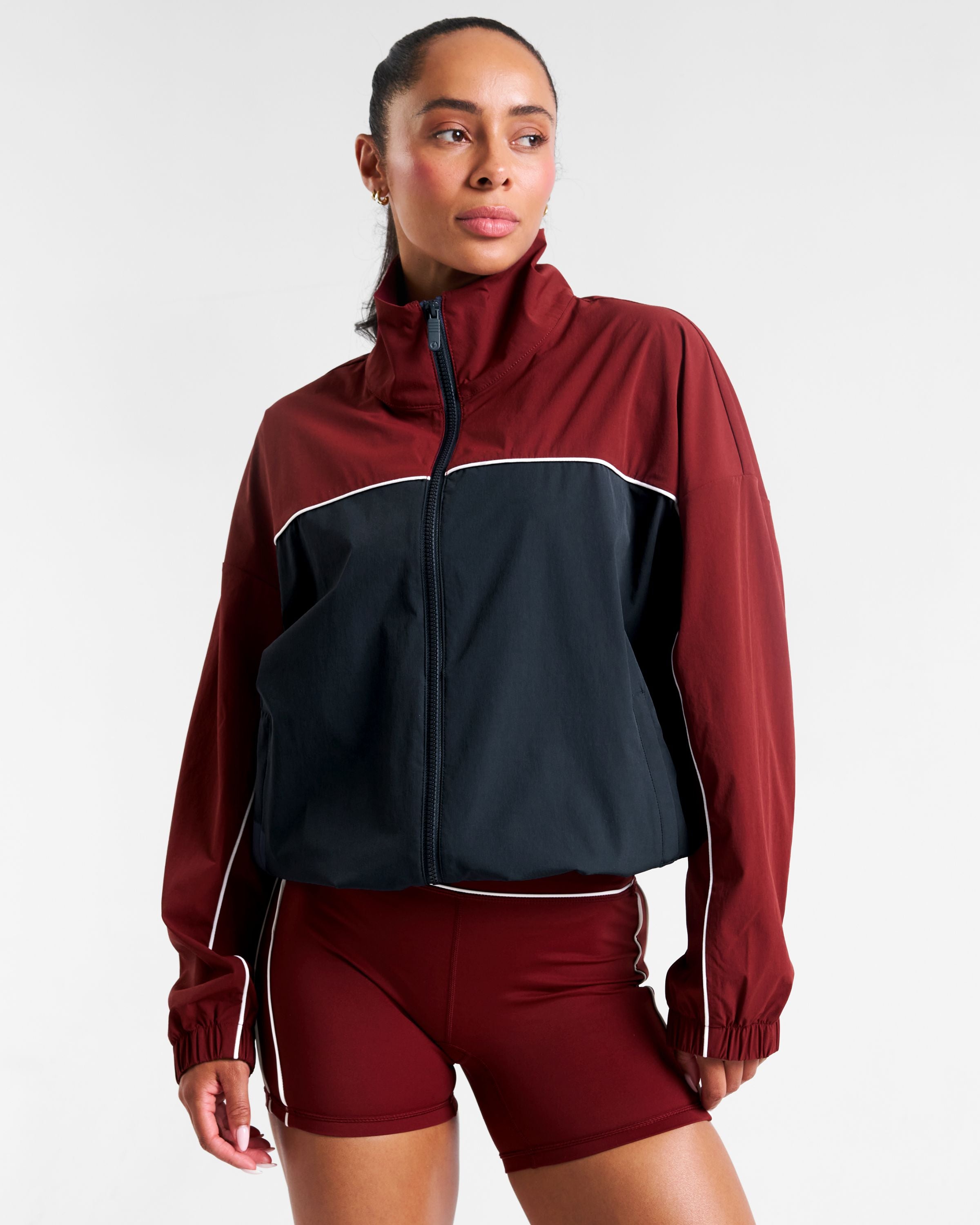 Legacy Piping Detail Woven Track Jacket Outerspace Navy