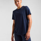 Core Lyocell Blend Active T-Shirt Outerspace Navy