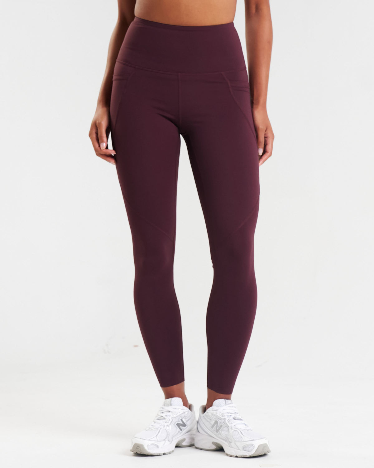 Sculpt High-Waisted Leggings Dark Burgundy