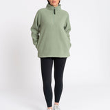 Ascend 1/4 Zip Fleece Lilypad