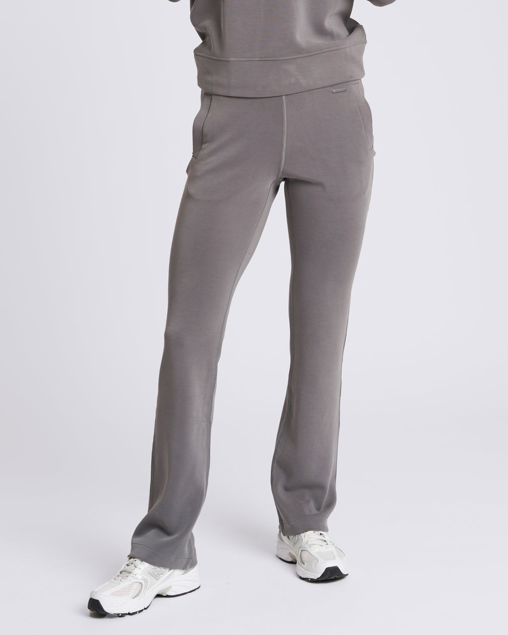 Studio UltraSoft Wide Leg Pant Steel Grey