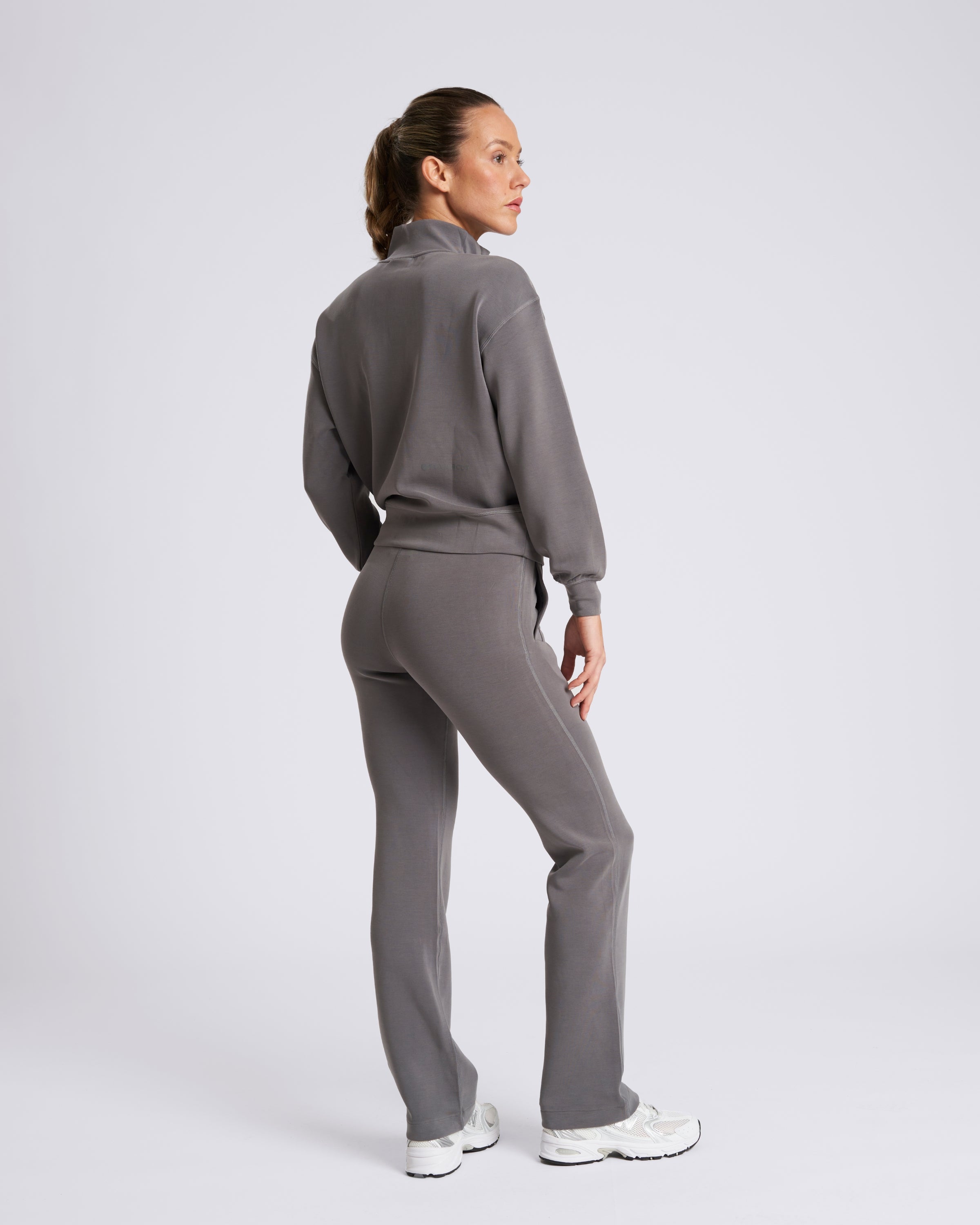 Studio UltraSoft Wide Leg Pant Steel Grey