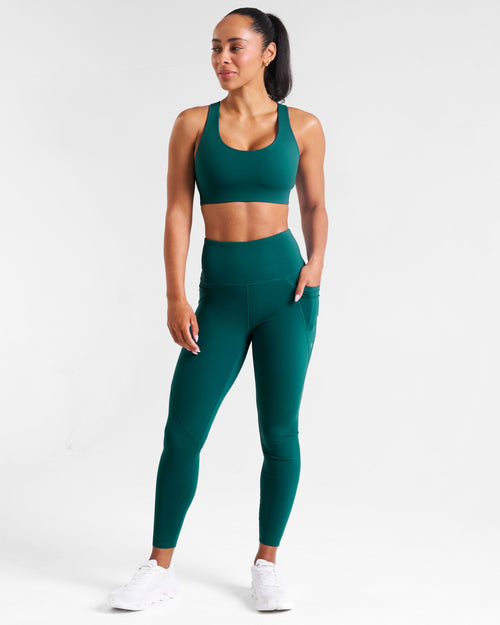 Sculpt High-Waisted Leggings Dark Teal