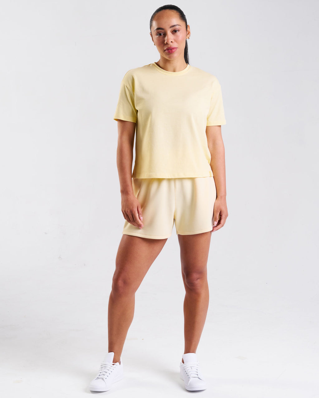 All-Day-Wear Box Tee Butter Yellow