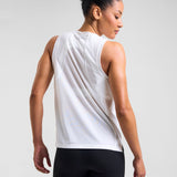 Core Lyocell Blend Active Vest White