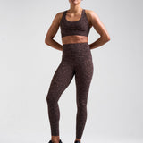 Sculpt High-Waisted Leggings Leopard Brown
