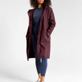 OUTSIDER Raincoat Cherry Lacquer