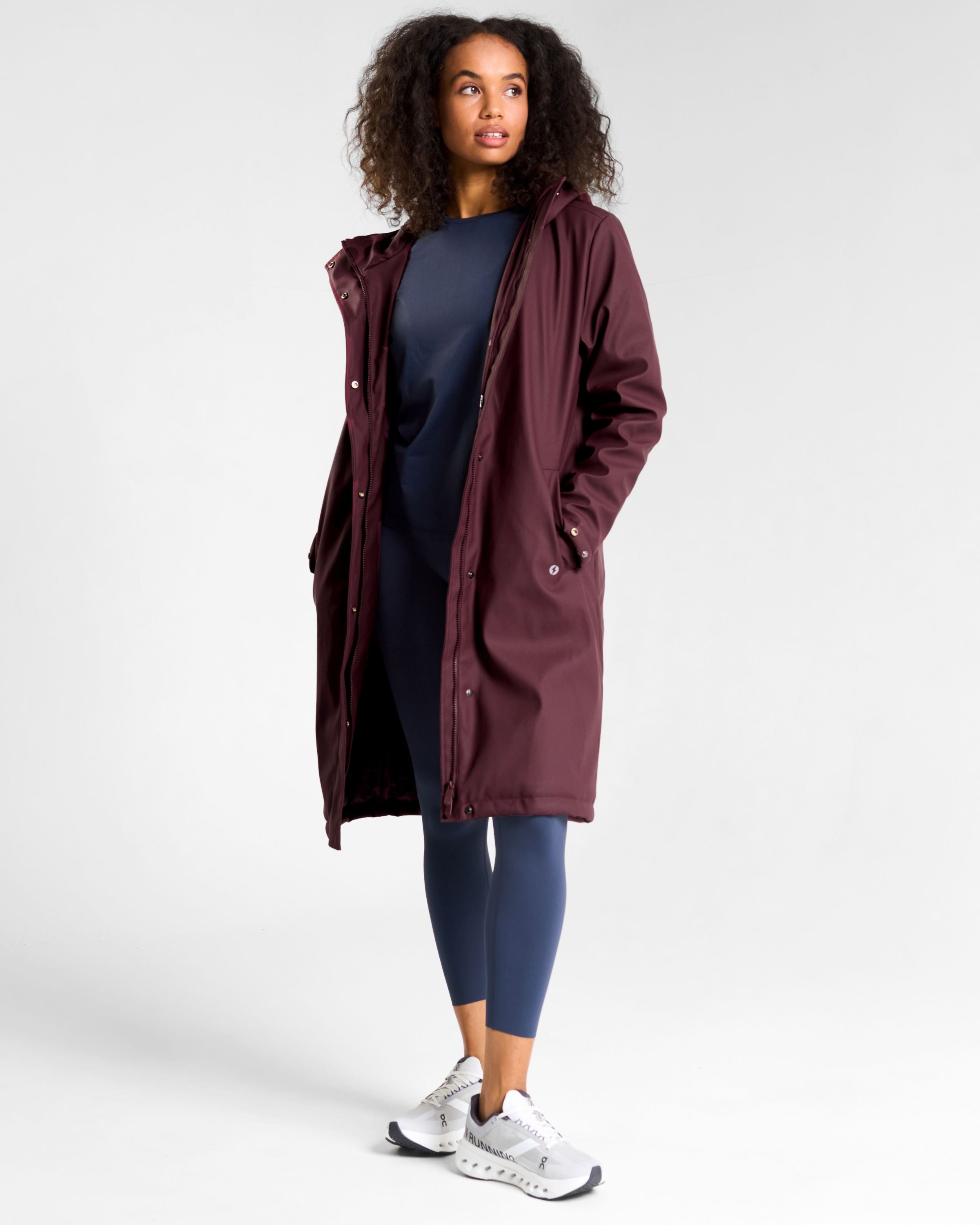OUTSIDER Raincoat Cherry Lacquer