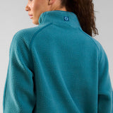 Ascend 1/4 Zip Fleece Deep Teal