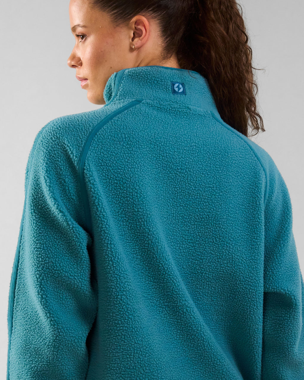 Ascend 1/4 Zip Fleece Deep Teal