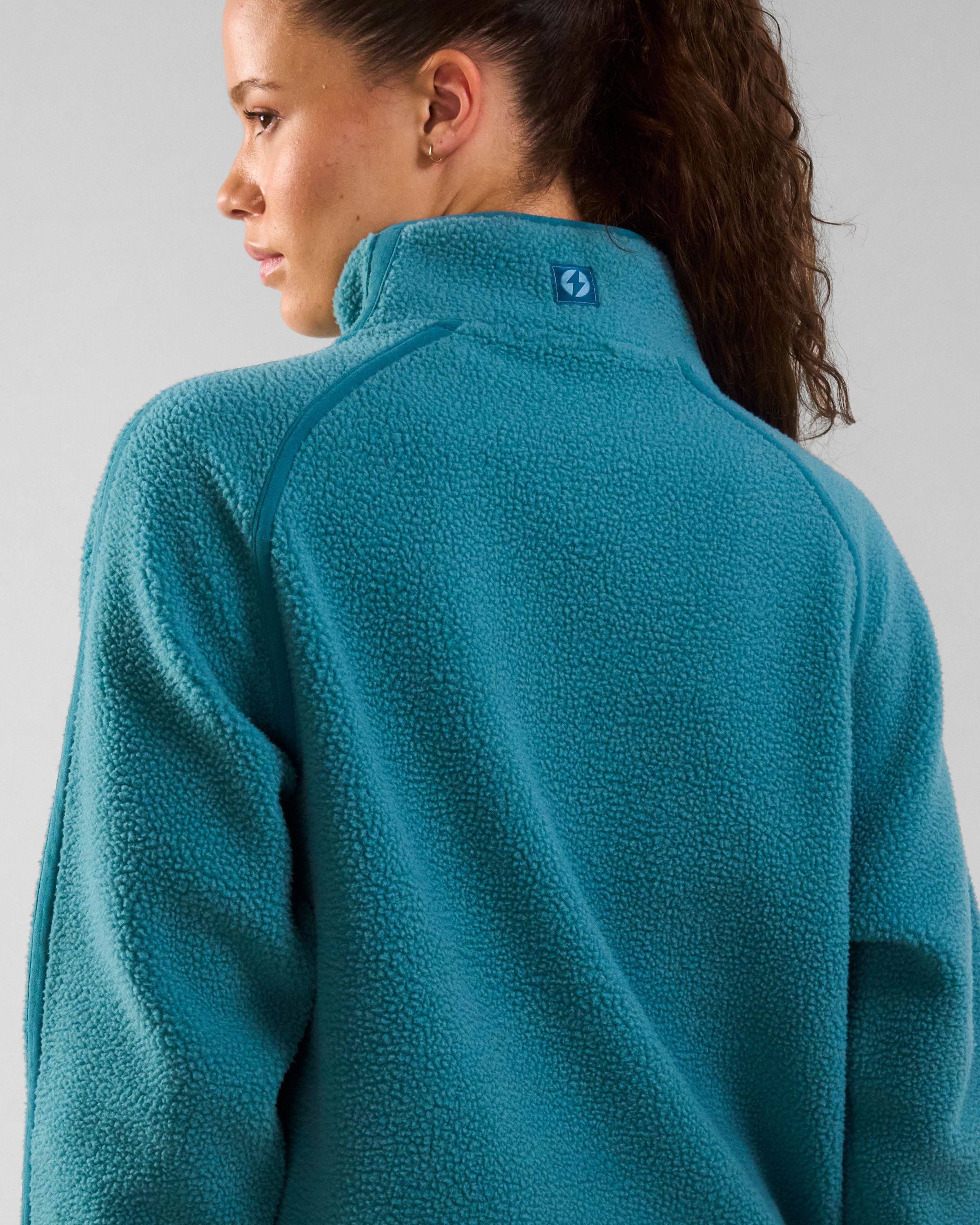 Ascend 1/4 Zip Fleece Deep Teal