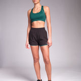 RUNSeries Pace Running Shorts Black/Jungle Green