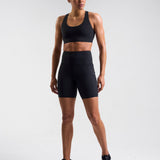 Sculpt High-Waisted 6" Shorts Black