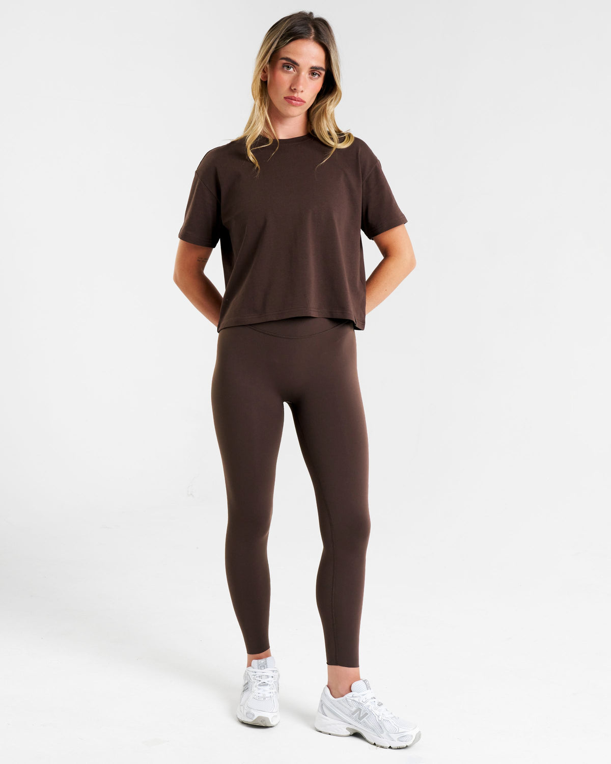 All-Day-Wear Box Tee Espresso
