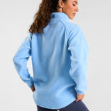 Ascend 1/4 Zip Fleece Cloud Blue