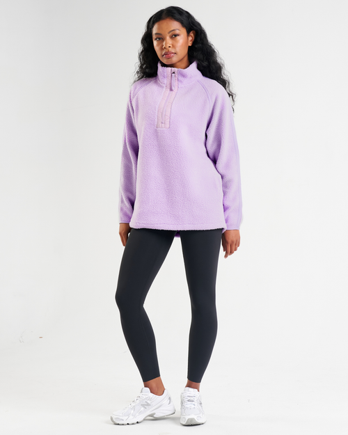 Ascend Quarter Zip Fleece Lilac