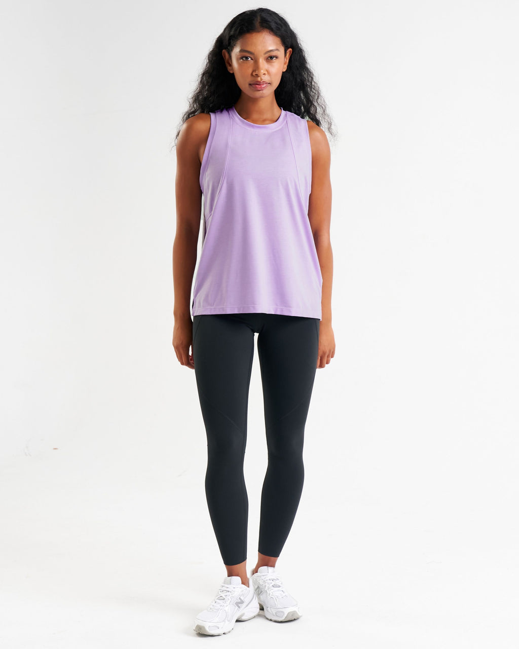 Core Lyocell Blend Active Vest Lilac