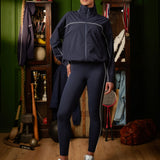 Legacy Piping Detail Woven Track Jacket Retro Navy