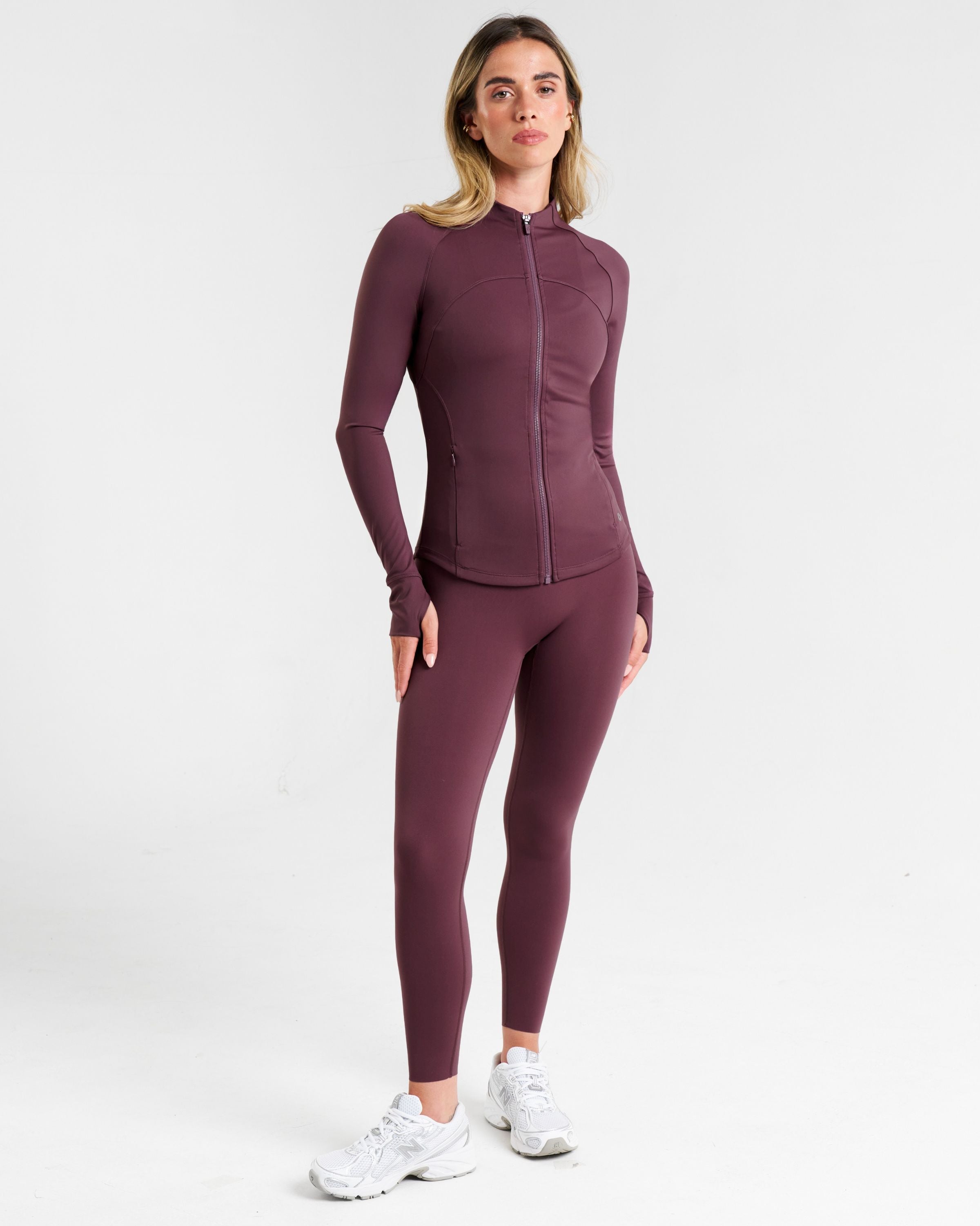 RNG2 Zip Through Jacket Mulberry