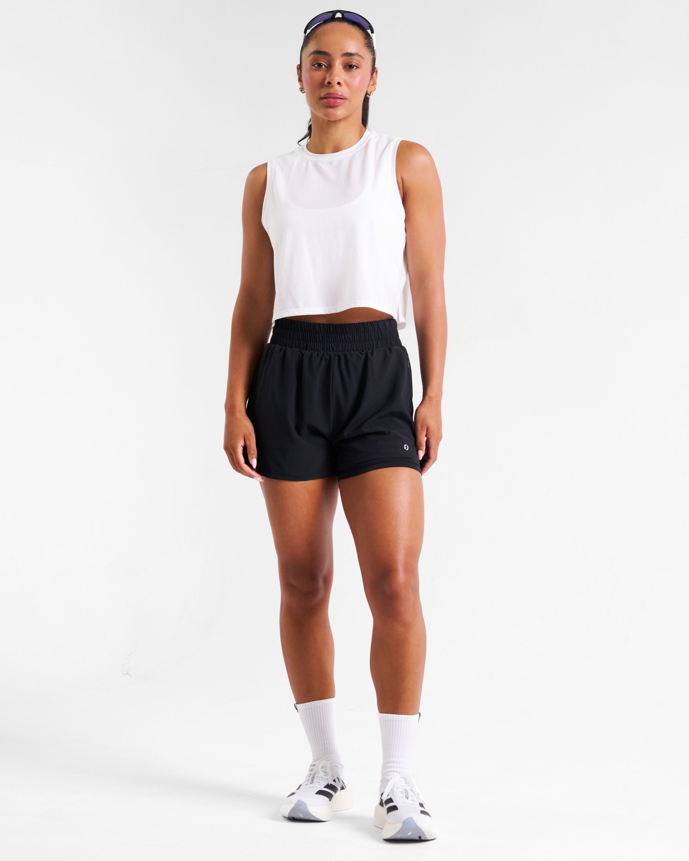 RUNSeries Cropped Vest White