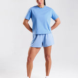 All-Day-Wear Box Tee Sky Blue