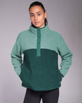 Ascend Half Snap Fleece Dusty Turquoise