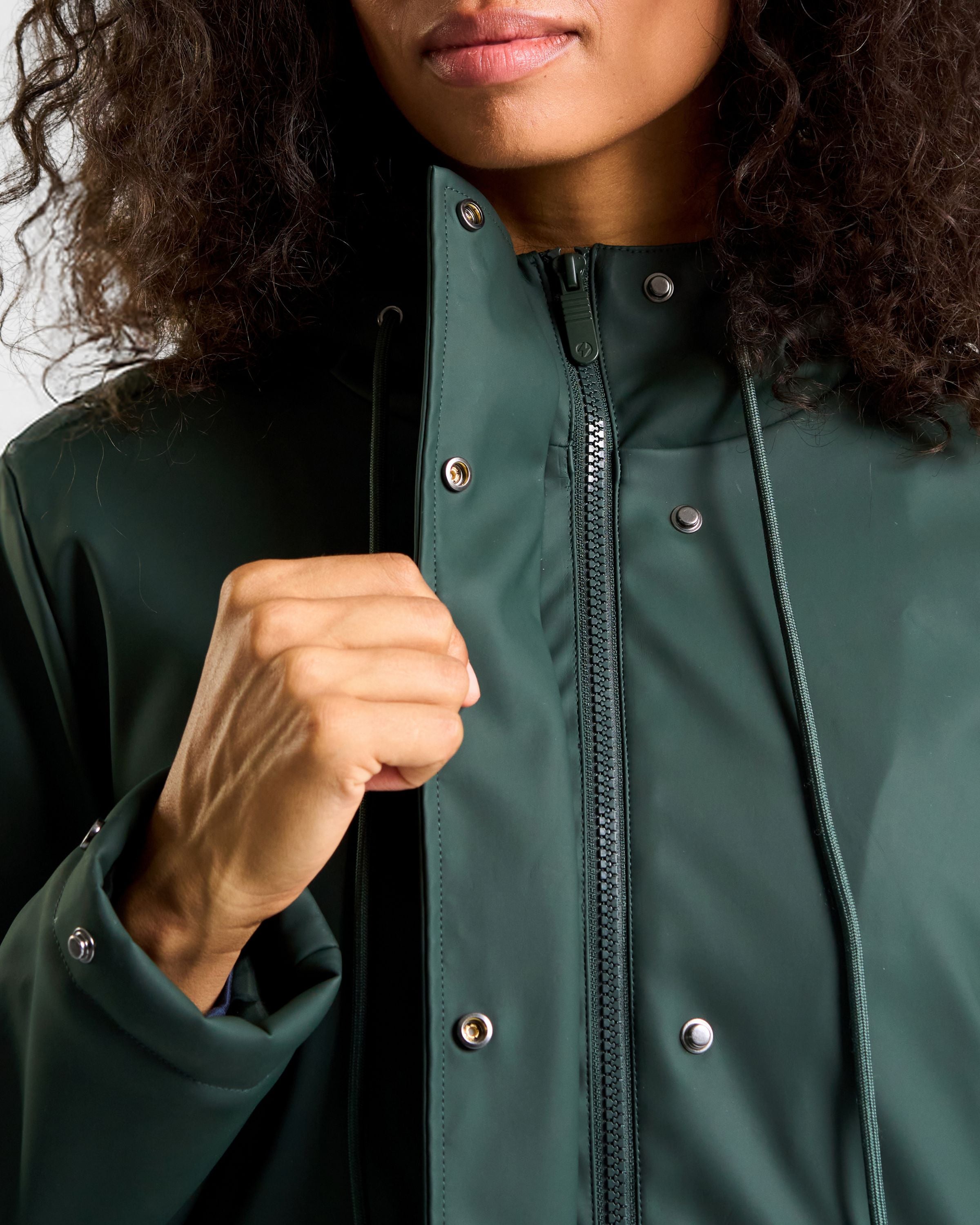 OUTSIDER Raincoat Heritage Green